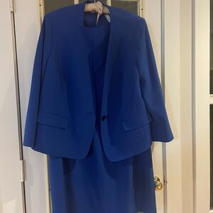 Kasper jacket dress. Plus size 22W.
